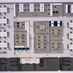 Piso 5° - Plano con layout actual