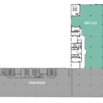Plano Piso 1° - Olivos III